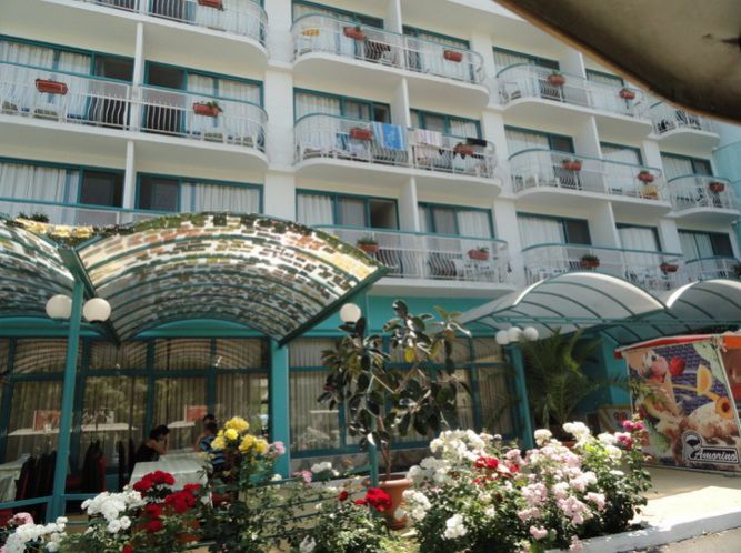Zefir Hotel Slăntjev Brjag Exteriör bild