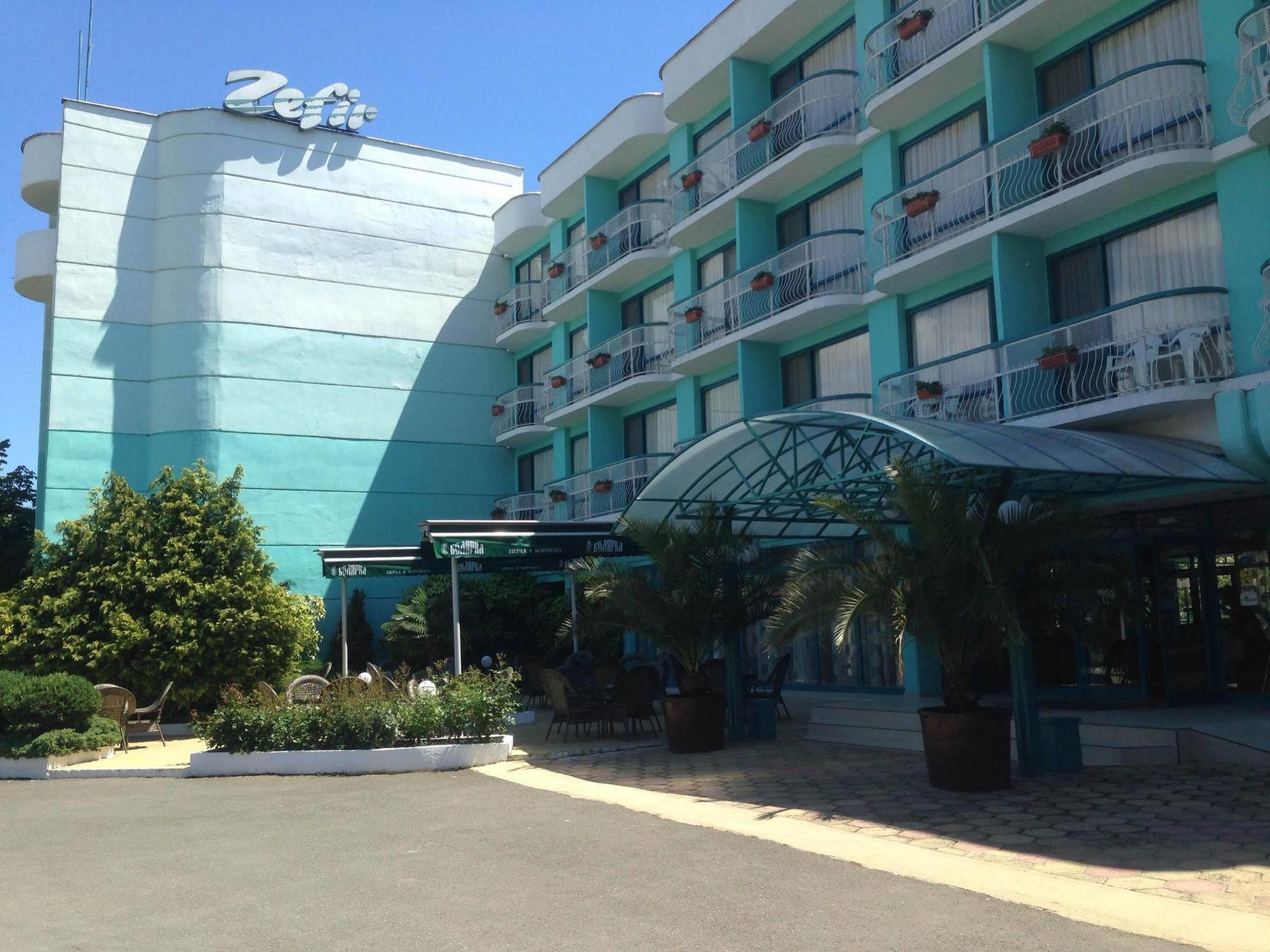 Zefir Hotel Slăntjev Brjag Exteriör bild