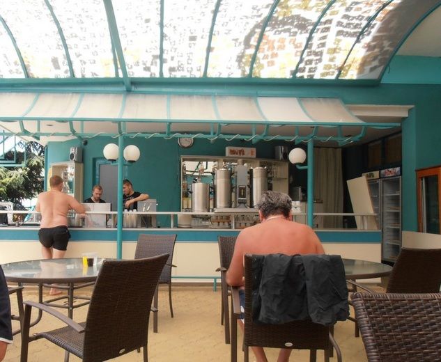 Zefir Hotel Slăntjev Brjag Exteriör bild